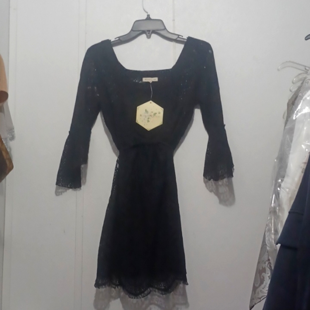 Rachel and Chloe medium black dress